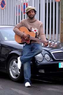 dicaprio anelka,en tournage de ses clips!!!