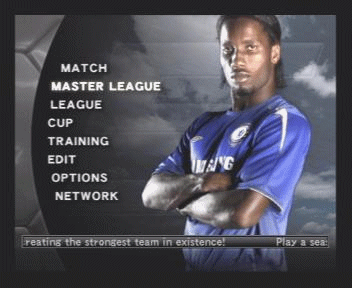 c'est drogba et henry en pub du pro evolution soccer!!!!