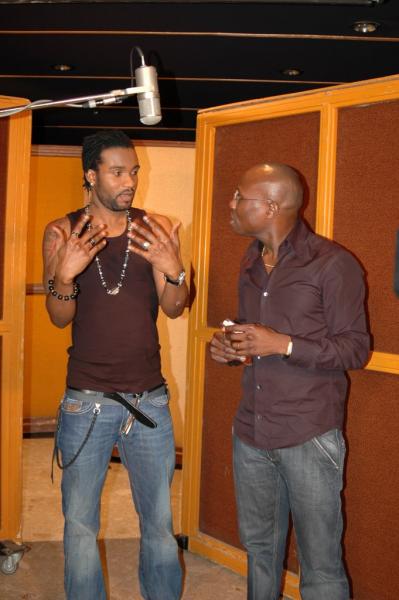fally ,en tournage de la chanson kidiafunka ds droit chemin!!!